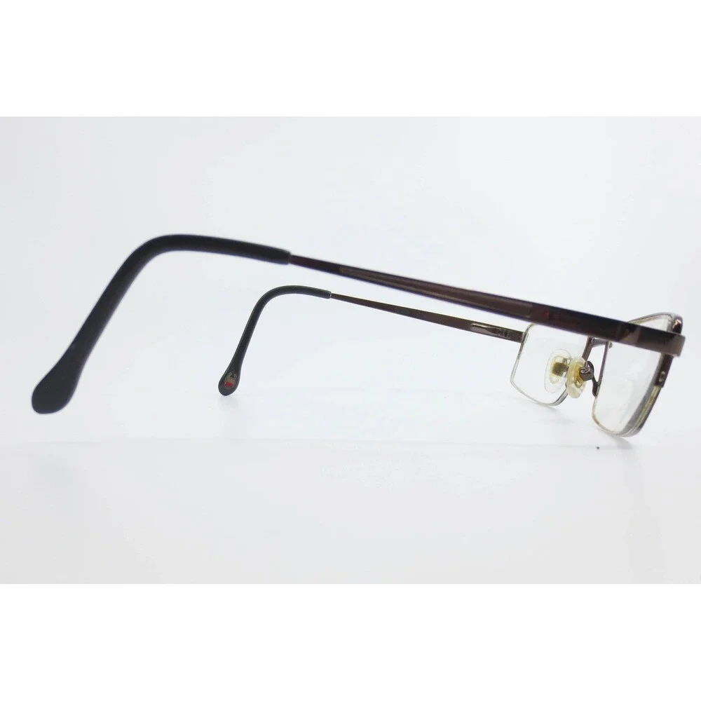 Champion CU 1003 C02 Brown Rectangular Semi Rimless Eyeglasses Frames 54-18-140